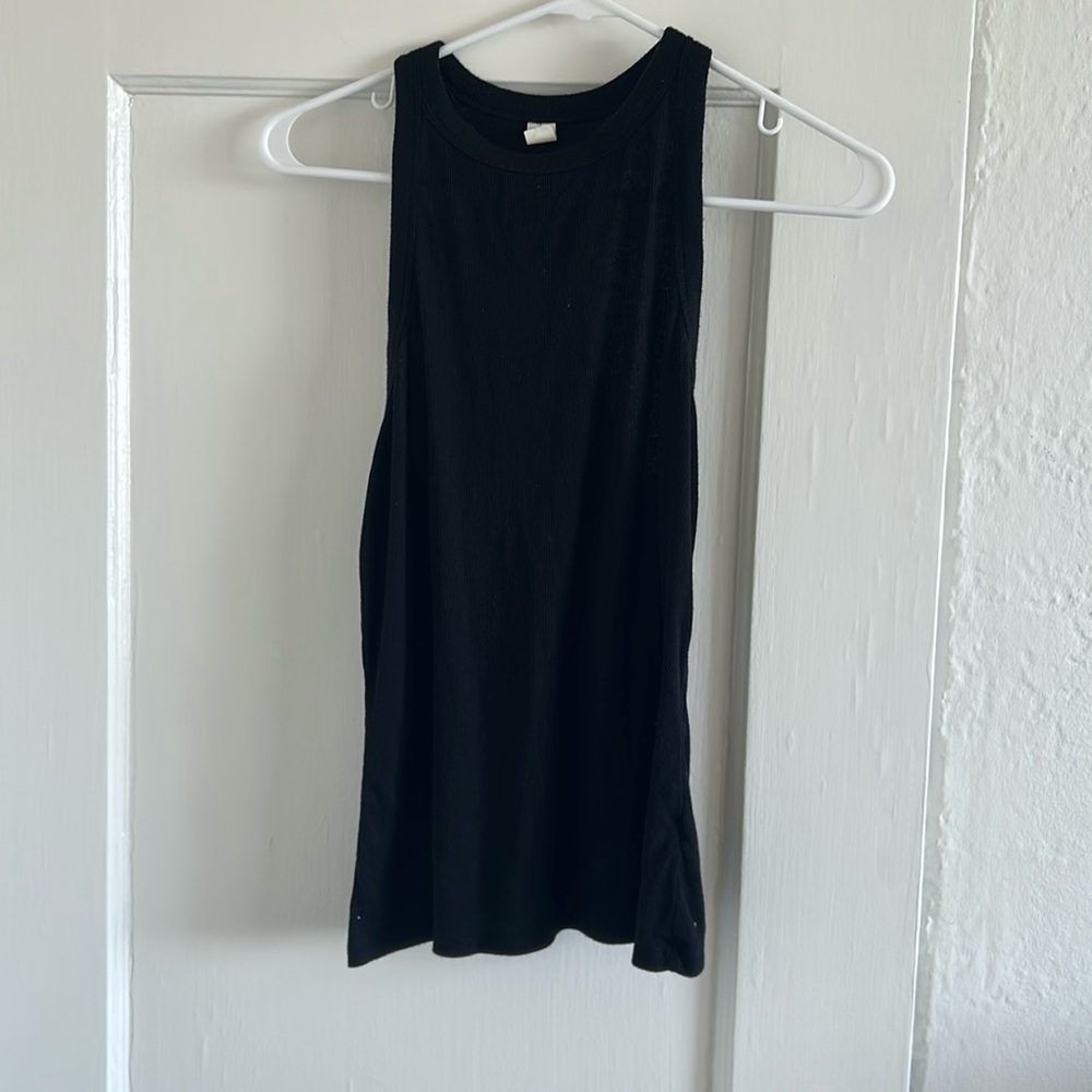 Plain Black Tank